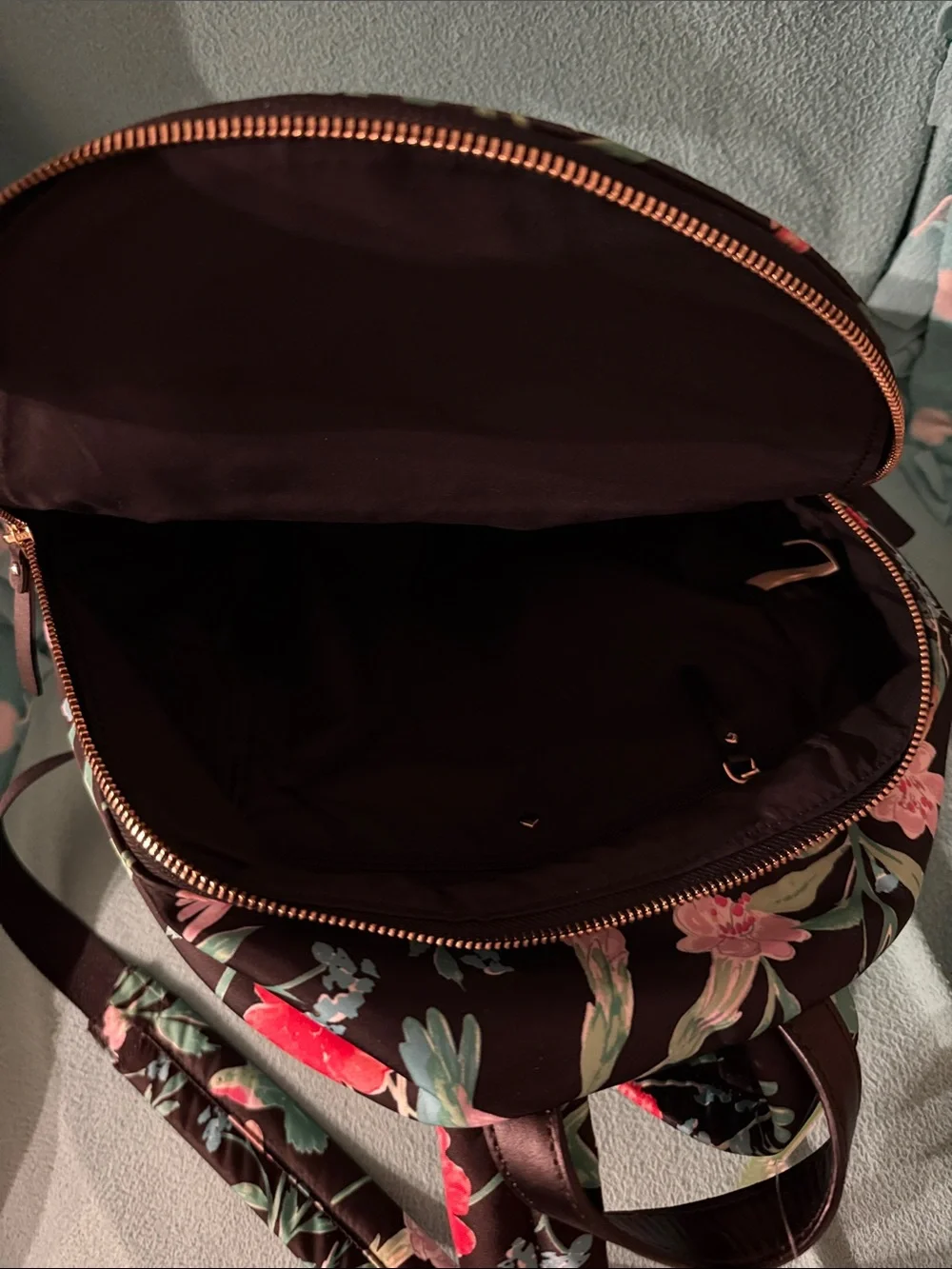 🦜🌺Kate Spade Black Floral Women's Satchel bag & matching backpack